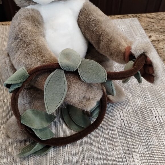 Vintage Folkmanis Folktails Koala Bear Hand Puppet with Vine - Picture 3 of 11